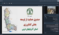 جلسه مدیران شرکت مادر تخصصی با نمایندگان دولت و مدیران عامل صندوق های حمایت از کشاورزی استانی